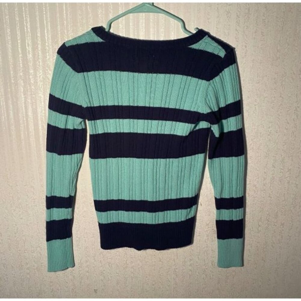 Arizona Jean Company Women Green Pullover Sweater Large - Picture 2 of 9